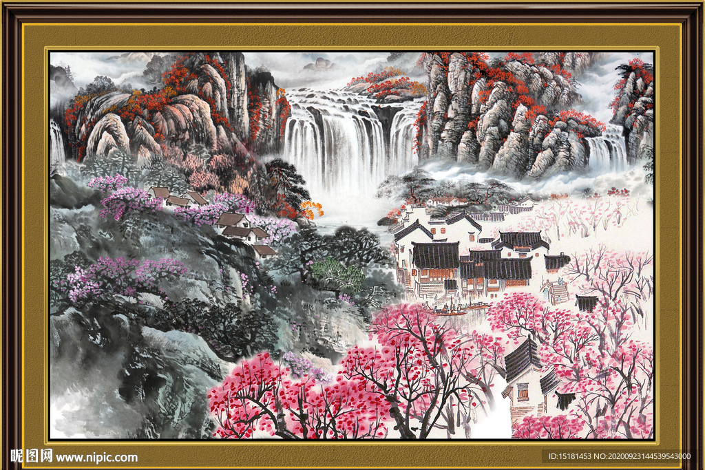 客厅风景画