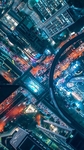 城市夜景霓虹