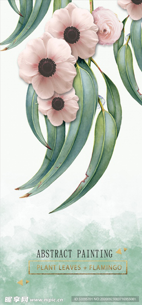 花鸟画 小花 玄关图