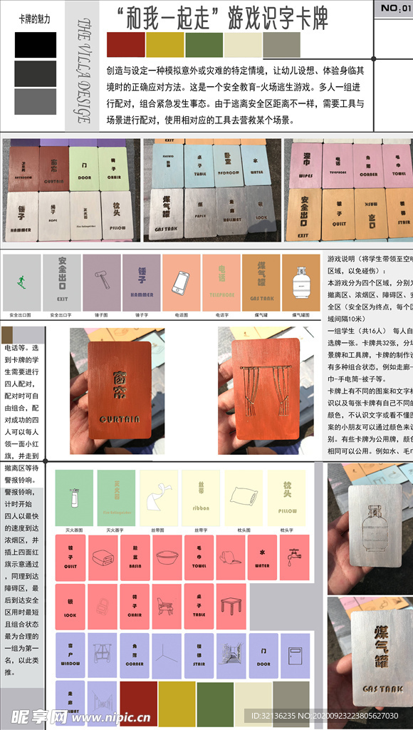 毕业设计展板