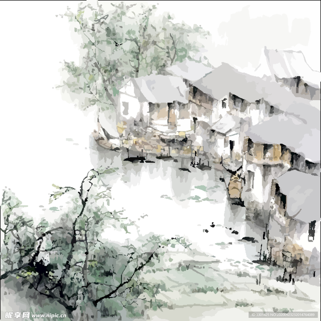 中国风国画