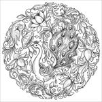 简约手绘花纹