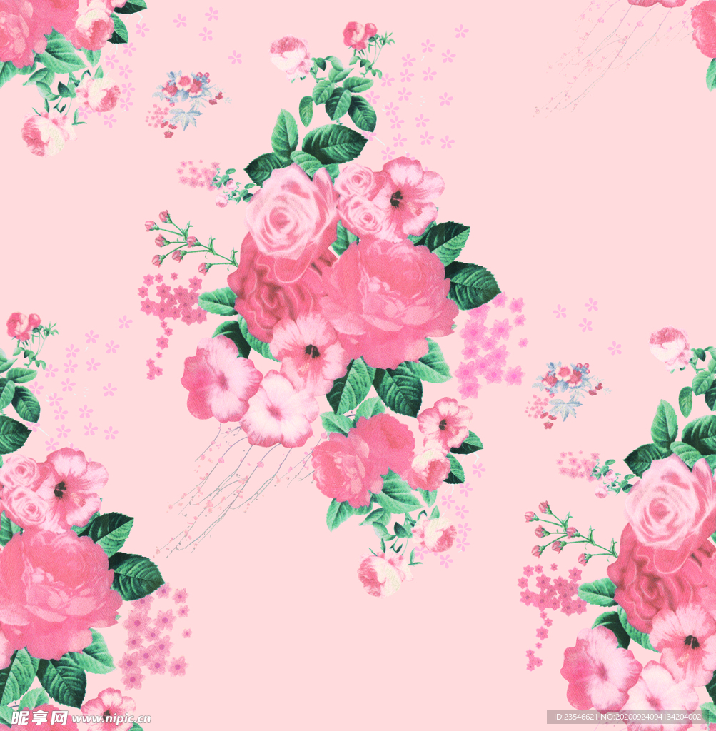 粉底花
