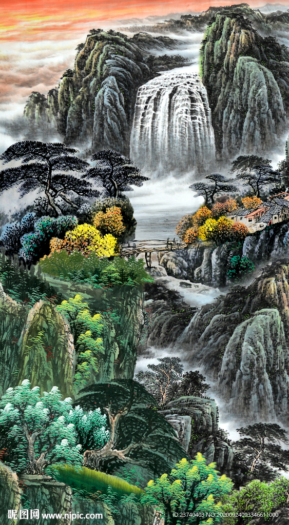 玄关屏风