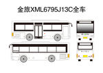 金旅XML6795J13C全车