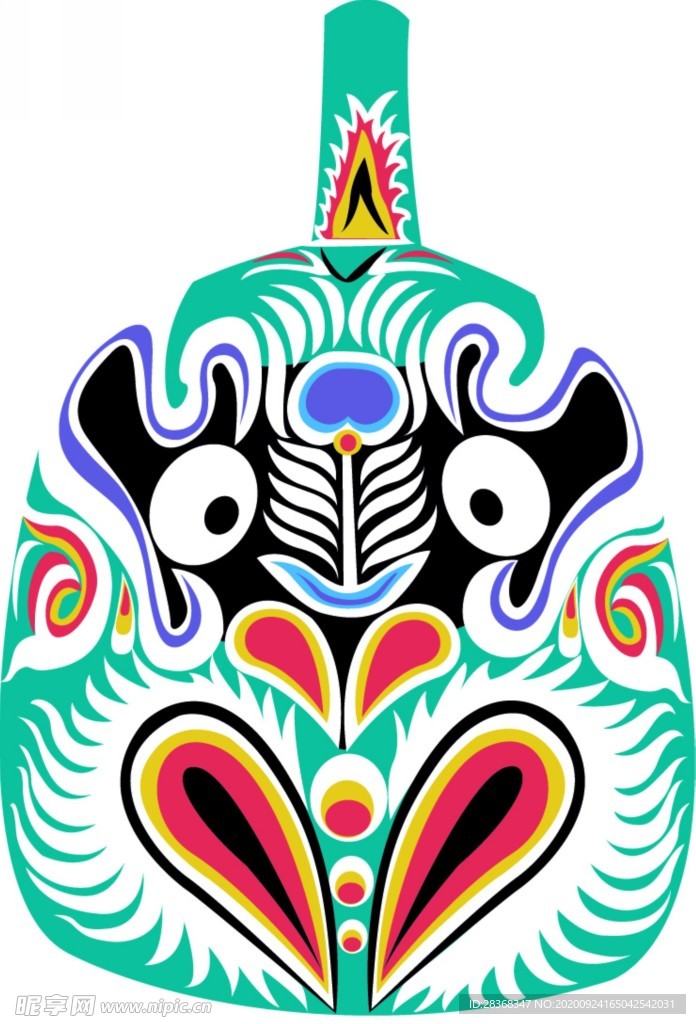 马勺脸谱