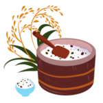 米饭插画