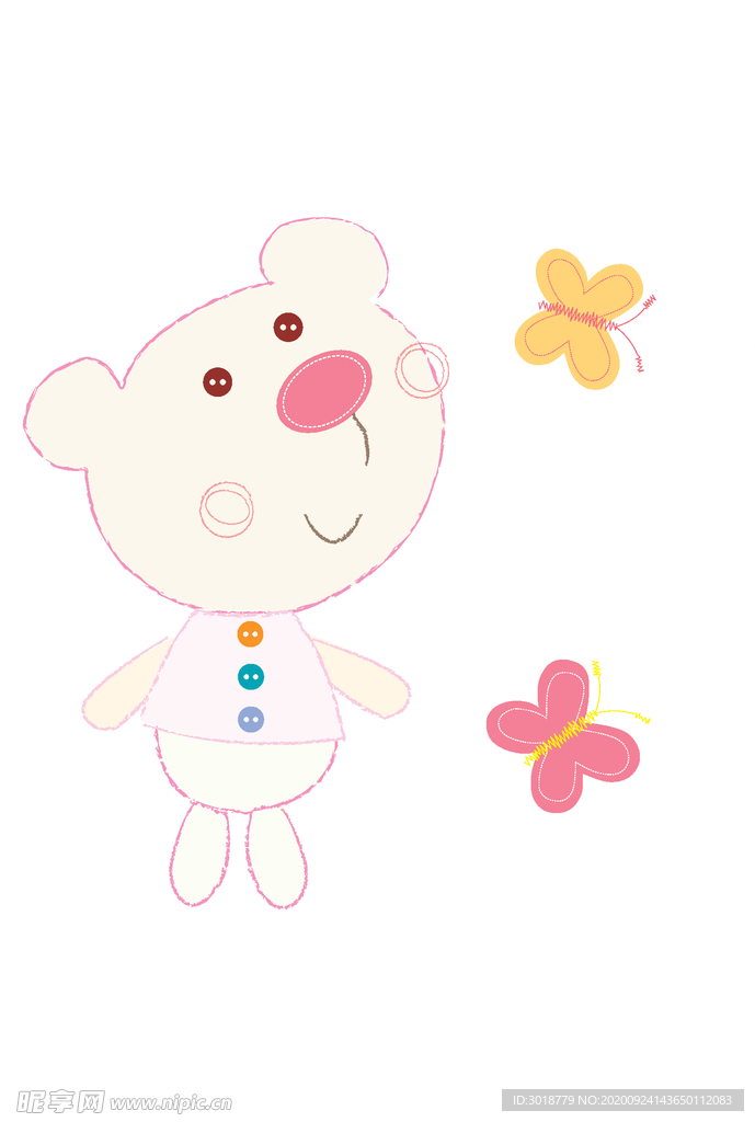 幼童印花