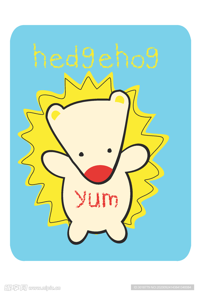 幼童印花