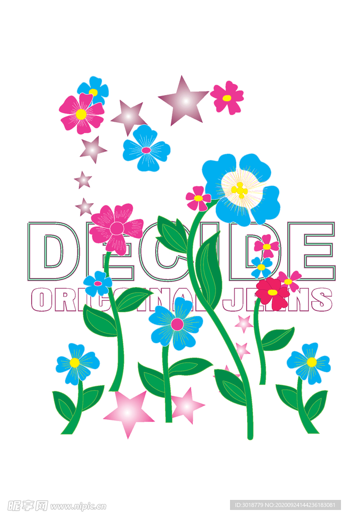 幼童印花