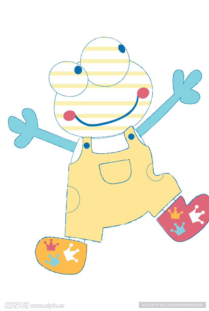 幼童印花