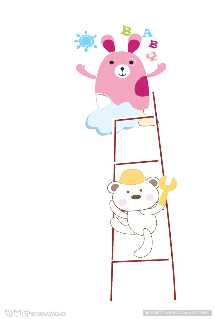 幼童印花