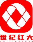 世纪红大logo标识购物广场