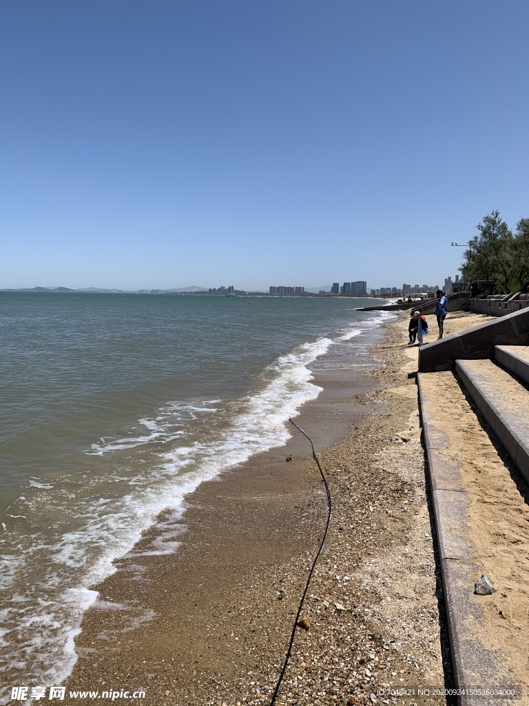 烟台海边