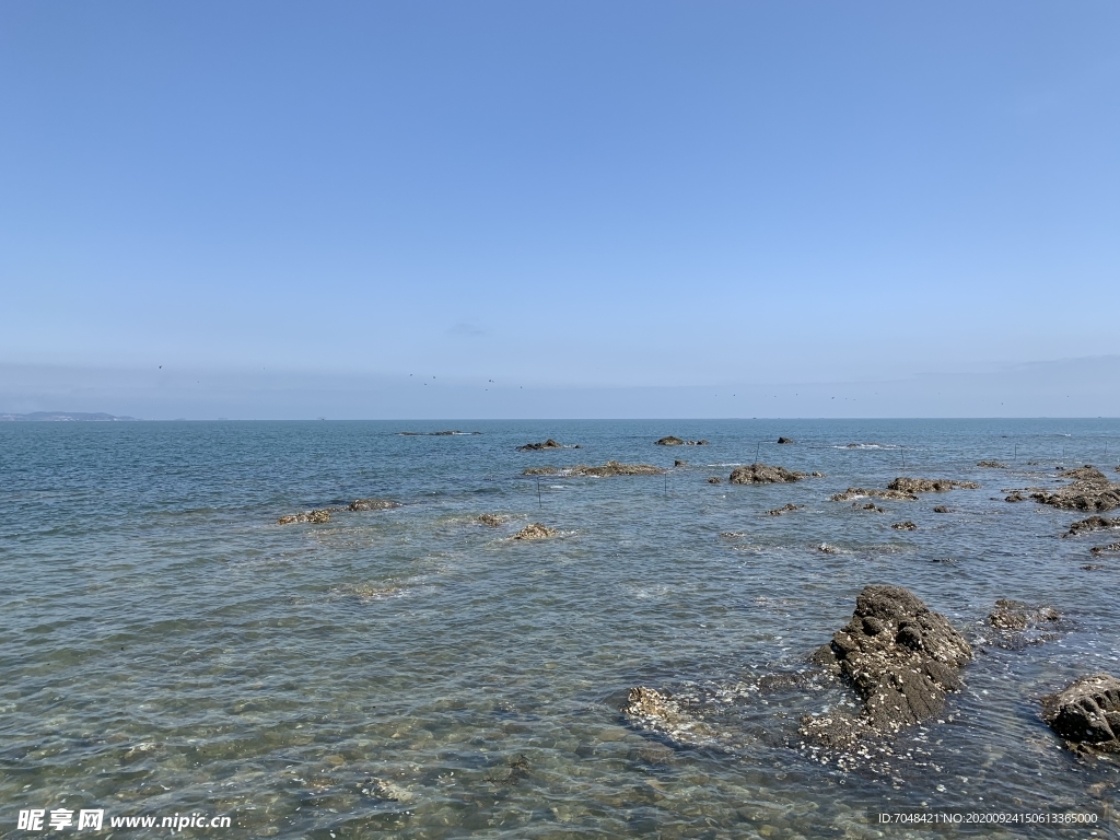 蓝天 大海