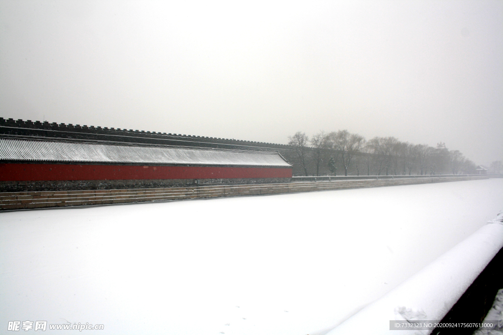 故宫 雪景 紫禁城 皇帝 冬天