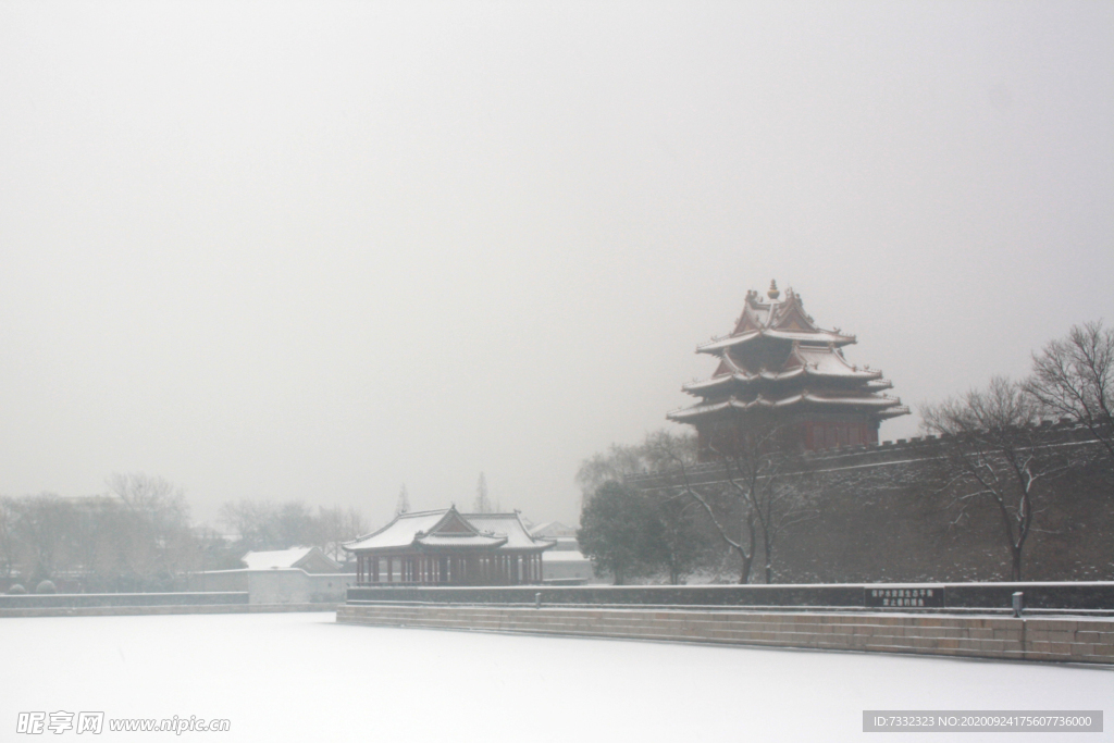 故宫 雪景