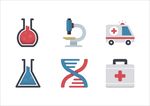 矢量双螺旋化学仪器救护车医药箱