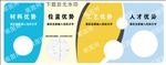 企业优势文化墙矢量路径