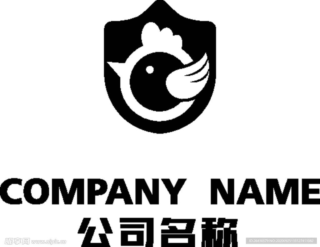 小鸡LOGO