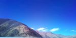 蓝天大山风光