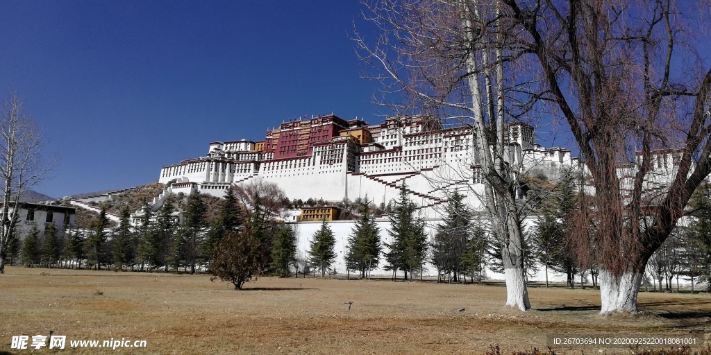 布达拉宫建筑风景