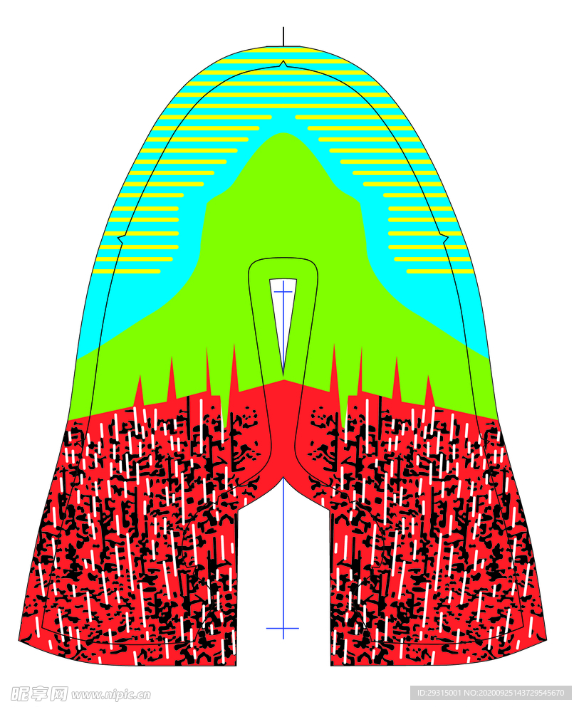 跑鞋平面设计