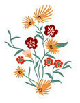 psd格式的装饰花卉图案