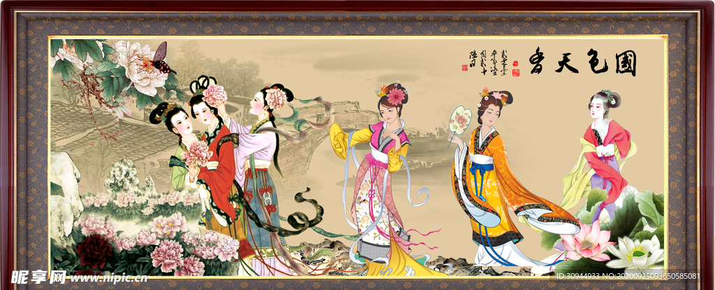 装饰画背景墙