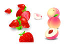 草莓 水蜜桃