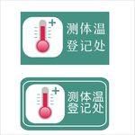 温度计指示牌