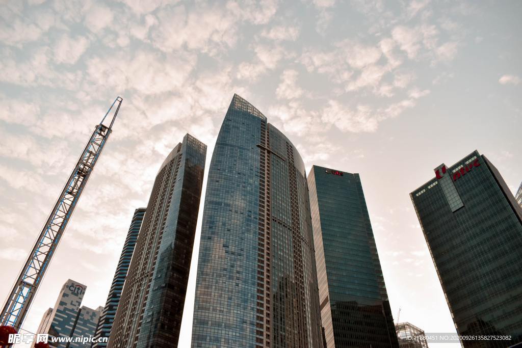 摩天楼摄影图__建筑摄影_建筑园林_摄影图库_昵图网