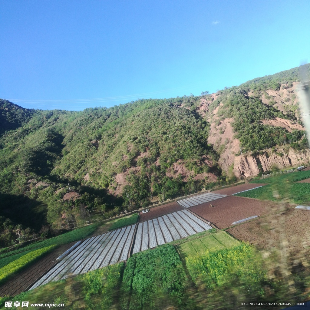 大山田园风景