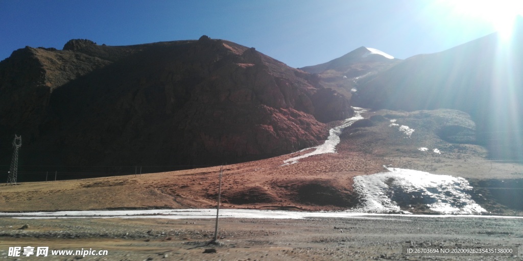 雪山冰川 风光