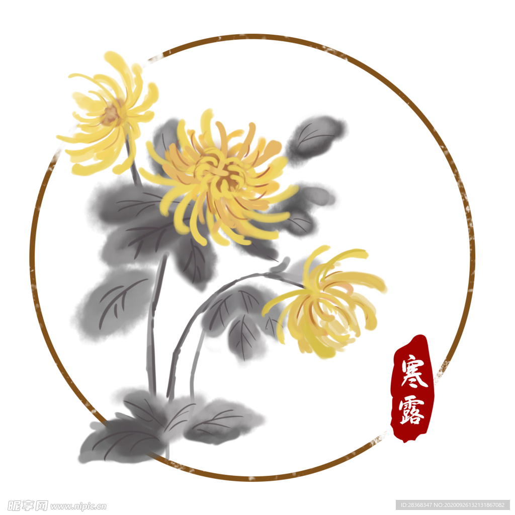 菊花素材