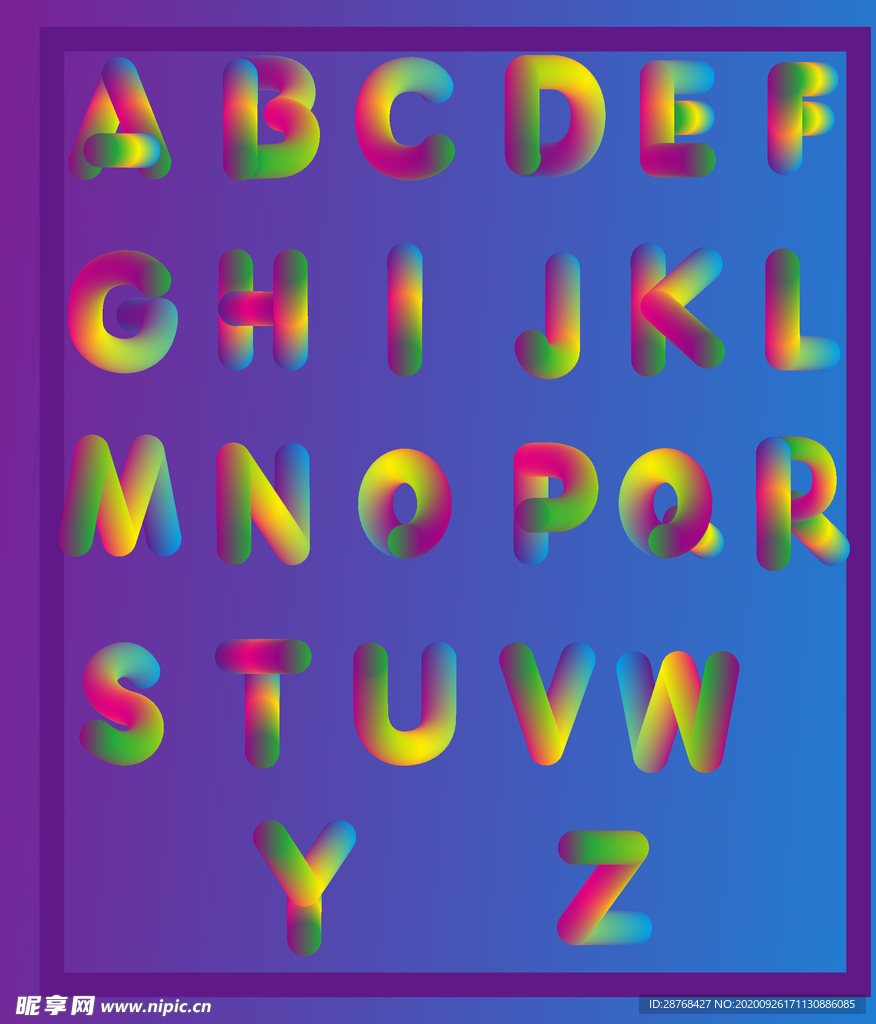 艺术字母