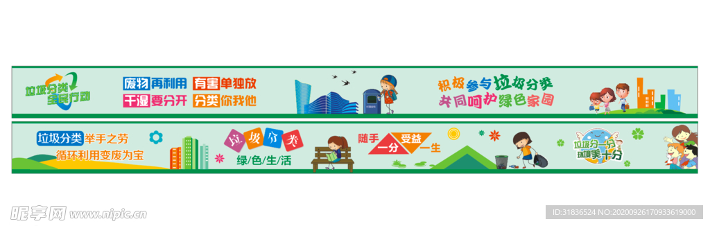垃圾分类文化墙