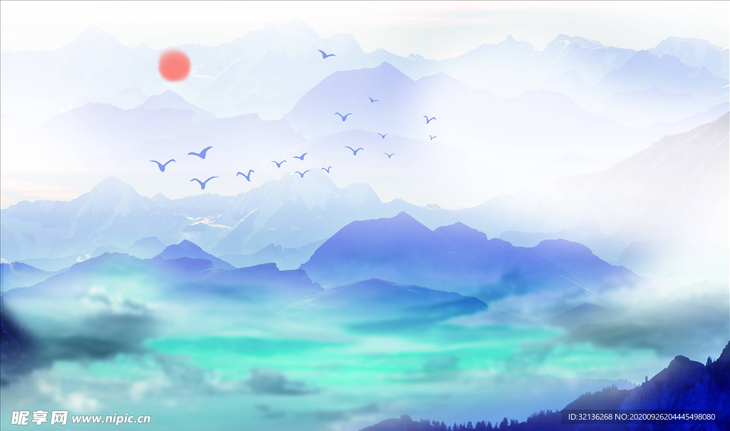 水墨山水