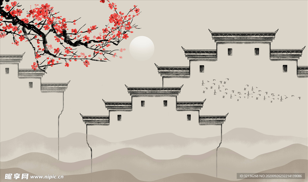 水墨山水