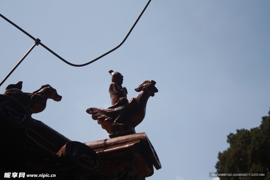 仿古建筑 二月的风