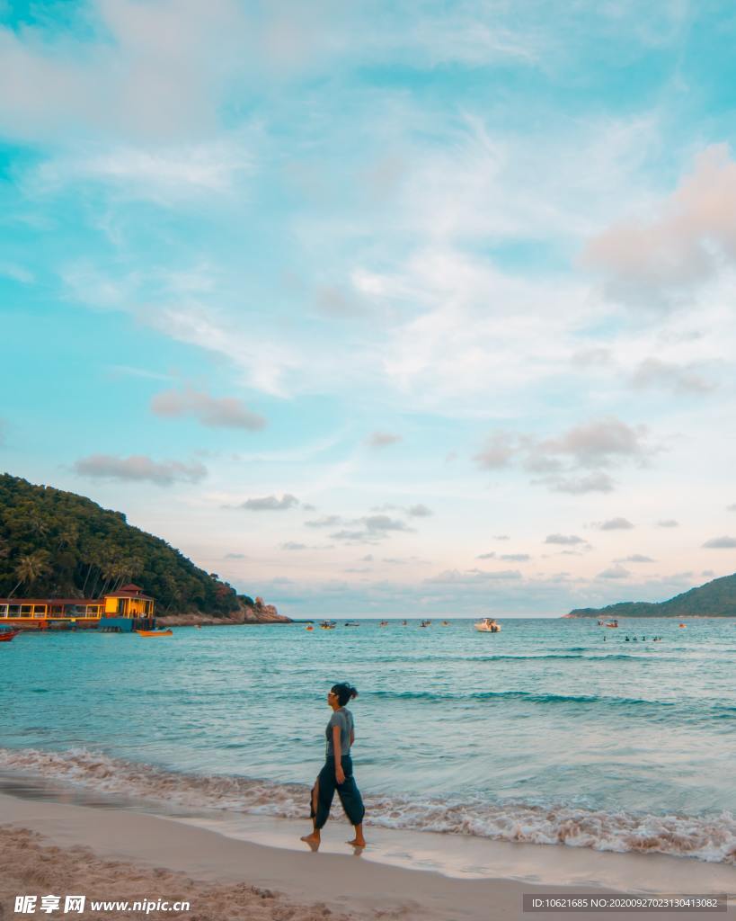 海滩风景