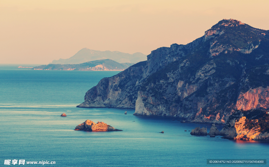 壮丽的大海风景