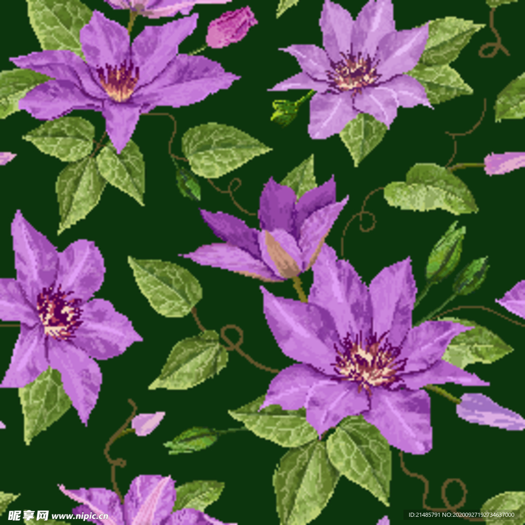 无缝印花