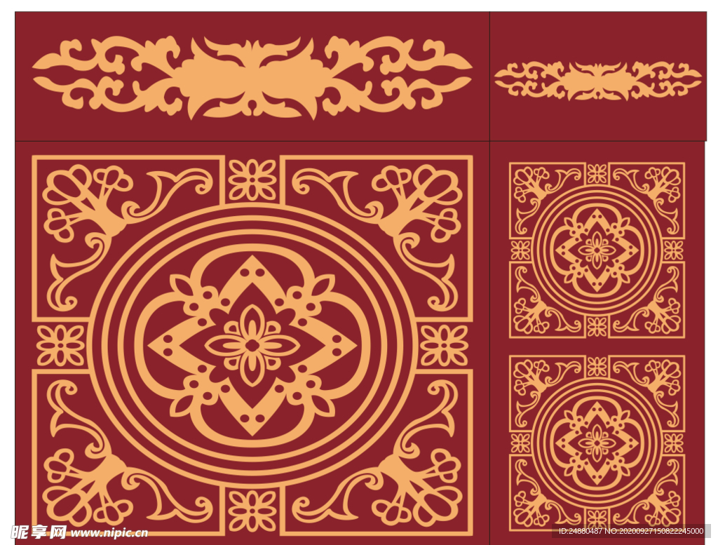 中国风 花纹