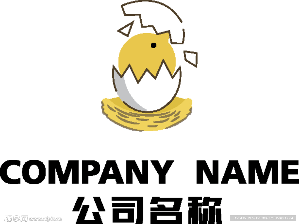 小鸡LOGO