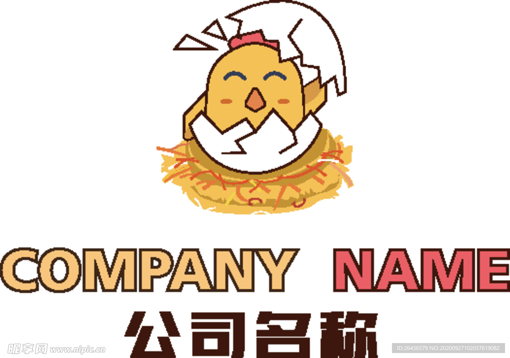 小鸡LOGO