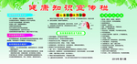 健康教育宣传栏