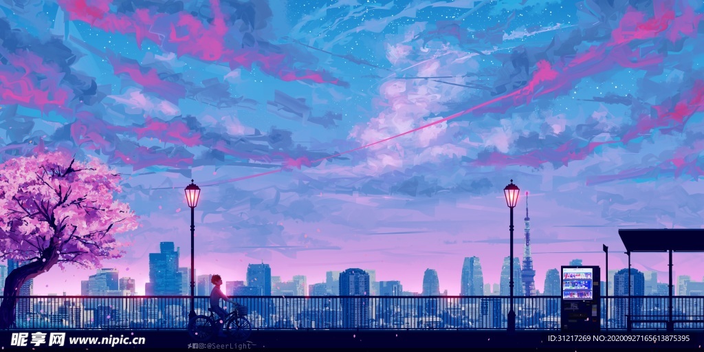 蓝色天空