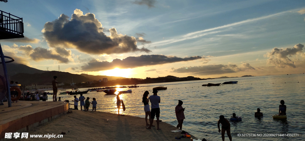 夏日海滩