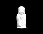 小和尚地藏菩萨佛像3d模型